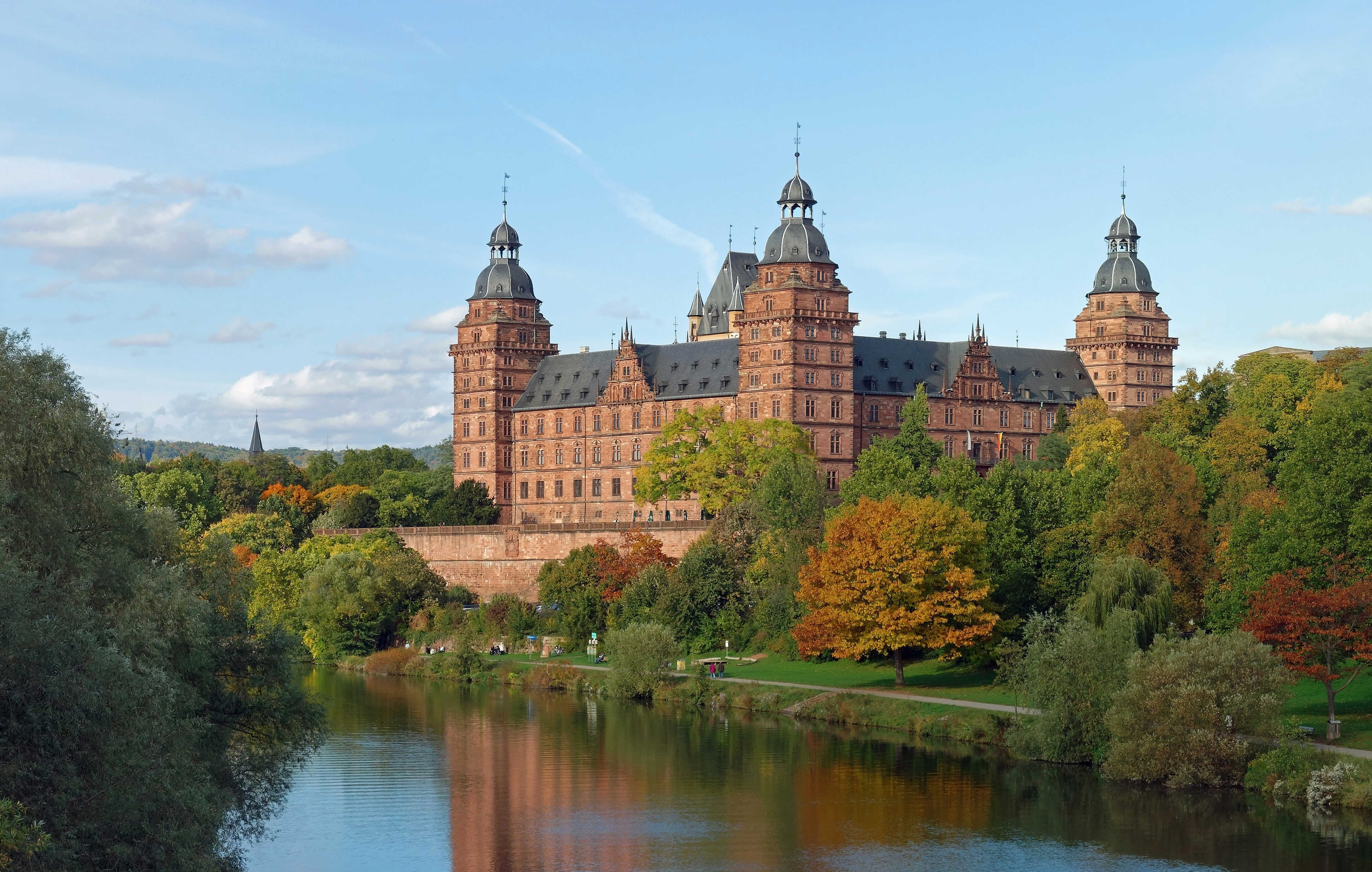 The palace in Aschaffenburg